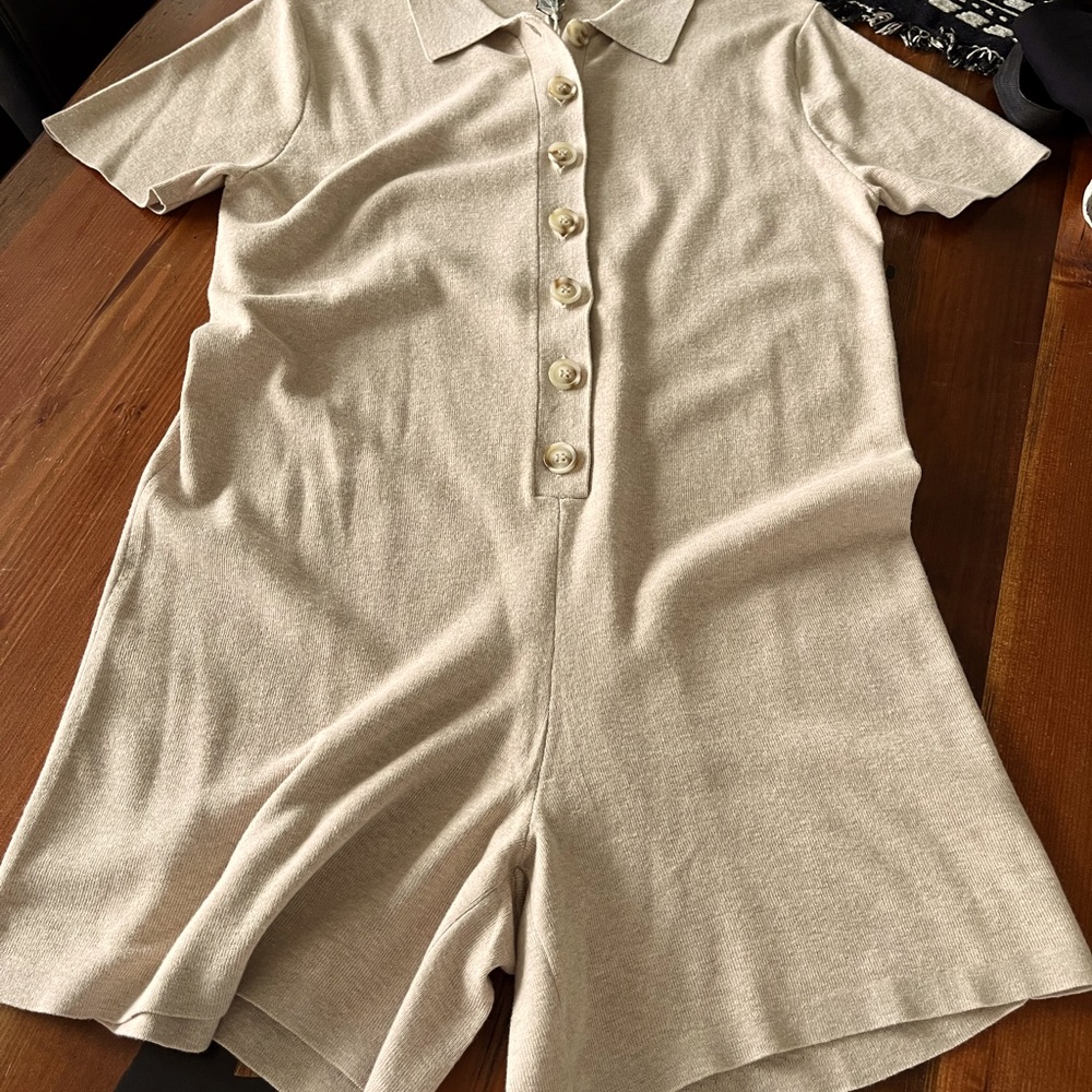 Rhythm Knit Romper NWT